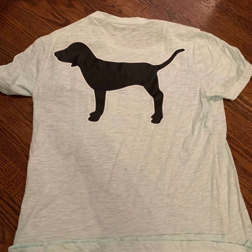 PINK/VS short sleeve t-shirt